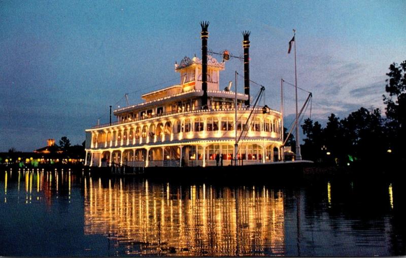 Florida Walt Disney World Village Riverboat Empress Lily Restaurant 1981