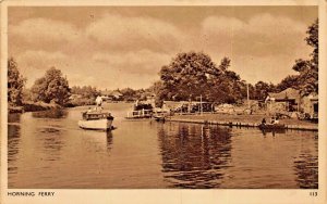 HORNING FERRY NORFOLK ENGLAND PHOTO POSTCARD