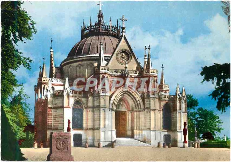 Modern Postcard Royal Chapel of Dreux Built around