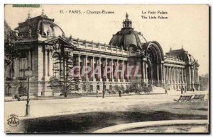 Paris Old Postcard The palace