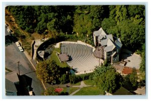 c1950s Aerial View of Elizabethan Theater, Ashland Oregon OK Postcard