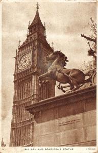 BR87735 big ben and boadicea s statue london  uk