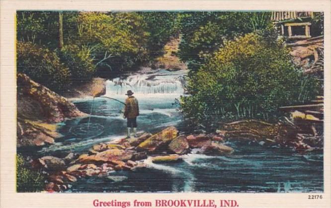 Indiana Greetings From Brookville