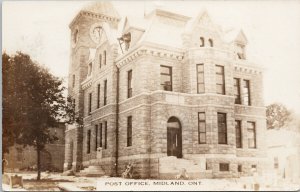 Post Office Midland Ontario c1916 Real Photo Postcard G82