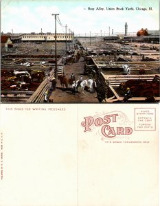 Busy Alley, Union Stock Yards, Chicago, Ill. (25452