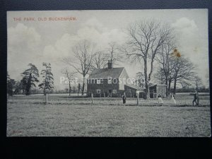 Norfolk OLD BUCKENHAM The Park - Old Postcard