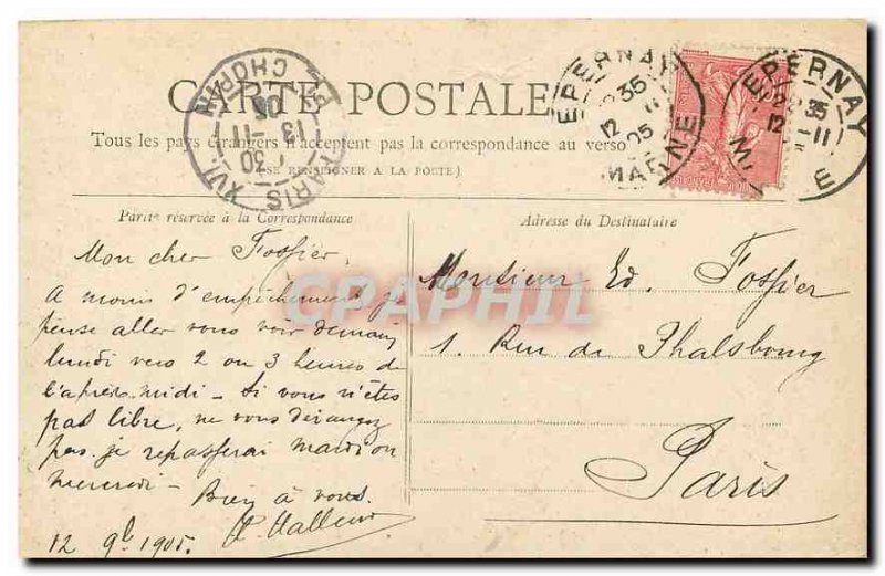 Old Postcard Collection Diary Paris Church of Saint Augustine