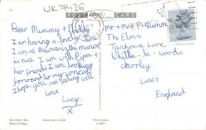 uk7436 greetings from anglesey wales uk