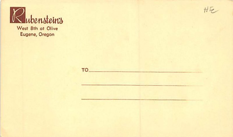 Ruberstein's Cliff Darr - Eugene, Oregon OR