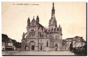 Sainte Anne d & # 39auray Old Postcard Basilica