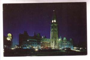 Night Lights, House of Parliament, Ottawa Ontario,