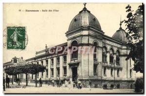 Old Postcard Suresnes Salle Des Fetes