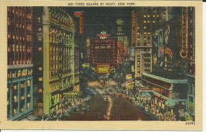 Times Square By Night, New York