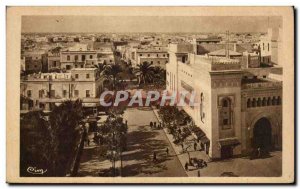 Old Postcard Sfax (Tunisia) The Boulevard de France