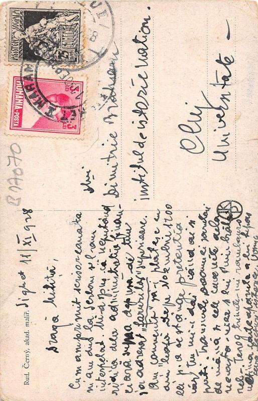 B17070 National Folk Rud Cerny Akad Malir 1928 czech republic