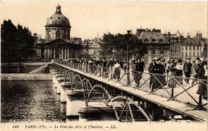 CPA PARIS 6e Le pont des Arts. L'Institut (535533)