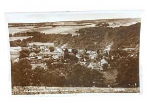 Craigellachie From Viewfield Vintage RP Postcard 1940s