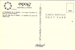 Postcard AMUSEMENT PARK SCENE Montreal Quebec QC AJ1305