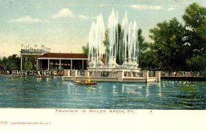 PA - Willow Grove. Willow Grove Park Fountain