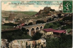 CPA Le PUY-en-VELAY - Le Rocher St-MICHEL d'AIGUILHE (588525)