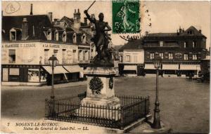 CPA NOGENT-le-ROTROU - Statue de General de St-Pol (385464)