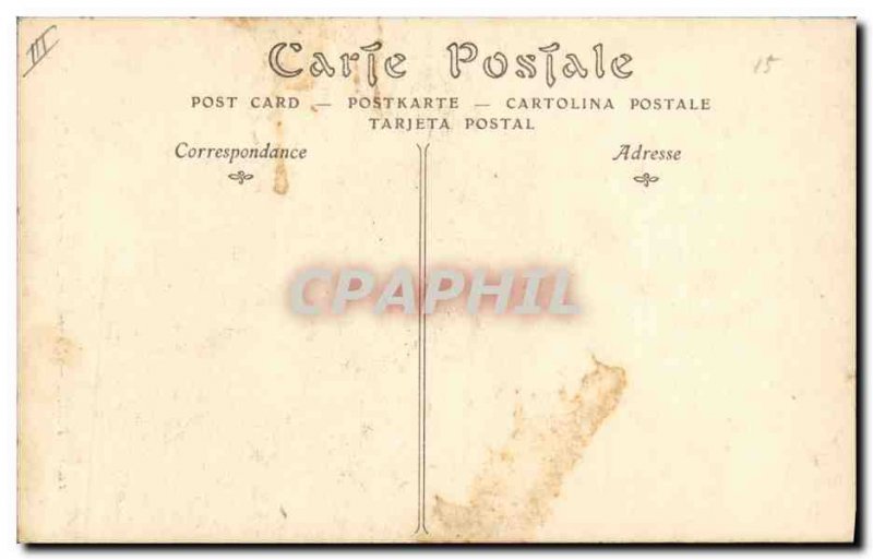 Old Postcard Gargoyle Paris Notre Dame Chimere