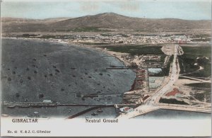 Gibraltar Neutral Ground Vintage Postcard C117