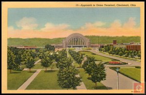 Approach to Union Terminal, Cincinnati, Ohio