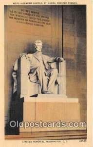 Lincoln Memorial Washington, DC, USA Unused 