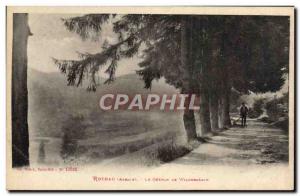 Old Postcard Rothau Wildersbach The De Chamin