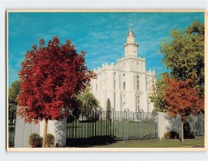 Postcard Mormon Temple, St. George, Utah