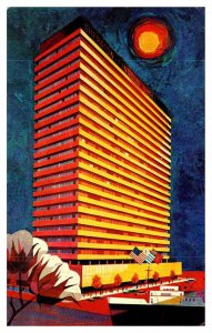 Postcard HOTEL SCENE Houston Texas TX AR8840