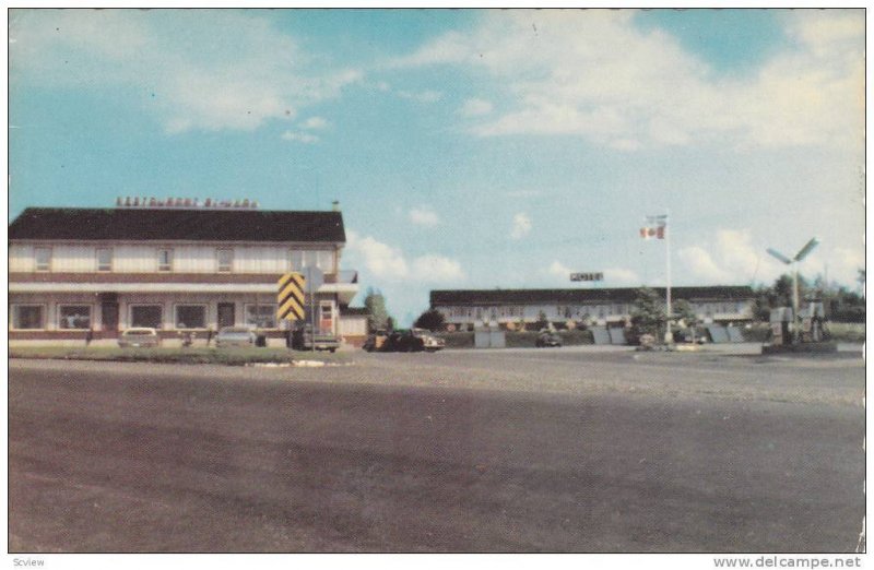 SHELL Gas Station , Motel-Restaurant , STE-JEANNE D'ARC , Cte Matapedia , Que...