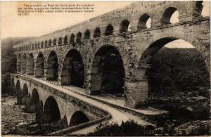 CPA Vue orientale au PONT-du-GARD prise du couchant sur la rive (458856)