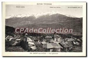 Postcard Old Savoie Tourism Gresy sur Isere General view