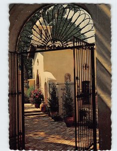 Postcard Mexican-Styled Complex of Shops in Sedona Arizona USA