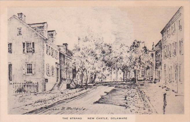 Delaware New Castle The Strand Albertype