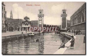 Italia - Italy - Italy - Vicenza - Venice - Arsenal - Old Postcard