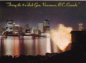 Canada Vancouver Firing The 9 O'Clock Gun