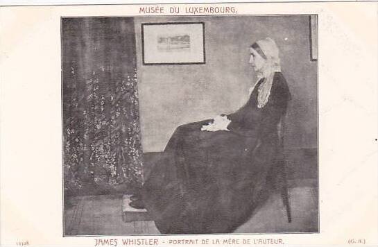 James Whistler Portrait De La Mere De L'Auteur Musee Du Luxembourg