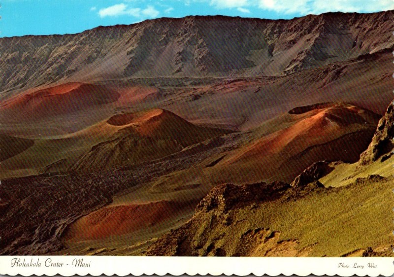 Hawaii Maui Haleakala Crater