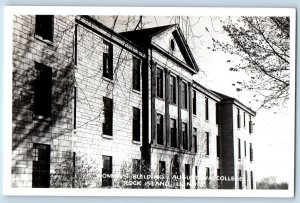 Rock Island Illinois IL Postcard RPPC Photo Woman's Building Augustena College