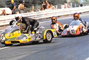 Georg O'Dell/Geert Hut tto Haller/ Erich Haselbeck Road Racing Motorrennen Vi...