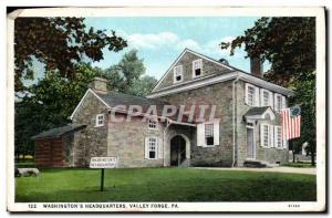 Old Postcard Washington & # 39s Headquarters Valley Forge Pa