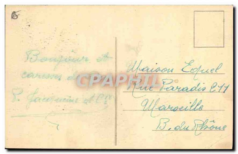 Postcard Old Gap Lycee de Garcons