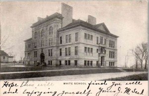 Peoria, Illinois - The White School - in 1906