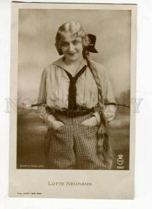 261602 Lotte NEUMANN German Silent MOVIE FILM ACTRESS PHOTO