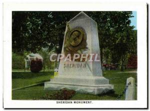 Postcard Modern Sheridan Monument Rough Riders monument