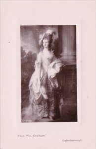 Honorable Mrs Graham by Gainsborough Davidson Brothers Real Photo Series