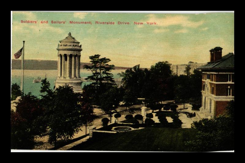 SOLDIERS SAILORS MONUMENT RIVERSIDE DRIVE NEW YORK